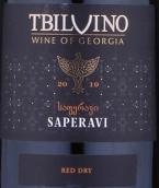 特比維諾酒莊晚紅蜜紅葡萄酒(Tbilvino Saperavi, Kakheti, Georgian Republic)