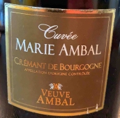 安博尔夫人玛丽安博尔特酿起泡酒(Veuve Ambal Cremant de Bourgogne Cuvee Marie Ambal, France)