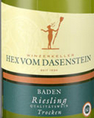 達森施泰因雷司令干白葡萄酒(1L裝)(Hex vom Dasenstein Riesling Qba Trocken 1L, Baden, Germany)