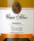 席爾瓦酒莊空加瓜特釀?wù)洳鼐S歐尼白葡萄酒(Casa Silva Reserva Cuvee Colchagua Viognier, Colchagua Valley, Chile)