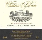 贝尔罗斯酒庄梦凯优珍藏干红葡萄酒(Chateau Belrose Reserve Mon Caillou, Cotes de Bordeaux, France)