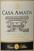 阿瑪達(dá)酒莊珍藏長相思干白葡萄酒(Casa Amada Reserva Sauvignon Blanc, Colchagua Valley, Chile)