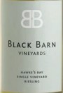 黑谷倉(cāng)雷司令干白葡萄酒(Black Barn Vineyards Riesling, Hawkes Bay, New Zealand)