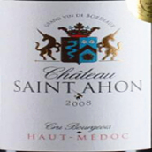 圣安酒莊紅葡萄酒(Chateau Saint-Ahon, Haut-Medoc, France)