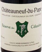 亨利·博诺酒庄塞莱斯坦斯珍藏红葡萄酒(Henri Bonneau Reserve des Celestins, Chateauneuf-du-Pape，France)