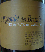 老電報(bào)皮杰勒干紅葡萄酒(Domaine du Vieux Telegraphe Le Pigeoulet des Brunier, Vaucluse, France)