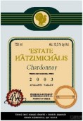 哈茨米查利斯霞多麗干白葡萄酒(Hatzimichalis Chardonnay, Atalanti, Greece)