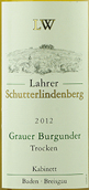 巴登酒莊布萊斯灰皮諾小房干白葡萄酒(Badischer Winzerkeller Grauer Burgunder Kabinett  Trocken Breisgau, Baden, Germany)