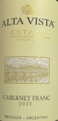 阿爾塔維斯塔獨特品麗珠紅葡萄酒(Alta Vista Estate Premium Cabernet Franc, Mendoza, Argentina)