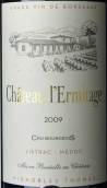 艾米特酒莊紅葡萄酒(Chateau l'Ermitage, Listrac-Medoc, France)