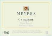 耐尔斯酒庄罗西牧场歌海娜红葡萄酒(Neyers Vineyards Rossi Ranch Grenache, Sonoma Valley, USA)