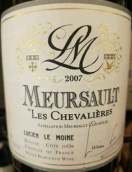 路西安僧侶酒莊騎士園（默爾索村）白葡萄酒(Lucien Le Moine Les Chevaliers, Meursault, France)