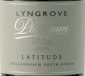 林格羅白金系列緯度干紅葡萄酒(Lyngrove Platinum Latitude, Stellenbosch, South Africa)