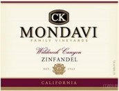 C K Mondavi Family Vineyards Wildcreek Canyon Zinfandel, California, USA