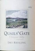 魅爾斯堡酒莊雷司令干型白葡萄酒(Quails' Gate Dry Riesling, Okanagan Valley, Canada)