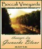 波卡利香格里拉系列白歌海娜干白葡萄酒(Boccali Vineyards & Winery Shangri-La Granche Blanc, Ojai Valley, USA)