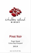 惠德比島酒莊黑皮諾紅葡萄酒(Whidbey Island Winery Pinot Noir,Puget Sound, USA)