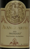 阿凡瓜迪亞獲獎?wù)甙拓惱?多姿桃混釀干紅葡萄酒(Avanguardia Premiato Barbera-Dolcetto, Sierra Foothills, USA)