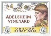 愛德森維拉美特河谷灰皮諾干白葡萄酒(Adelsheim Vineyard Willamette Valley Pinot Gris, Willamette Valley, USA)