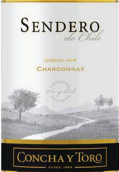 干露天路霞多麗干白葡萄酒(Concha y Toro Sendero Chardonnay, Central Valley, Chile)