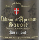 阿普赫蒙酒莊白葡萄酒(Chateau d'Apremont Apremont, Savoie, France)
