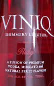 威尼克閃光利口酒(Viniq Shimmery Liqueur Ruby, US)