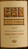 圣安東尼奧酒莊三棵松樹(shù)特釀干紅葡萄酒(San Antonio Winery Tres Pinos Three Pines Cuvee, San Luis Obispo County, USA)