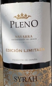 培萊諾酒莊限量版西拉紅葡萄酒(Pleno Edicion Limitada Syrah, Navarra, Spain)