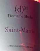 牡黛酒莊圣馬丁桃紅葡萄酒(Domaine Modat Saint Martin, Cotes du Roussillo, France)