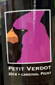 基點(diǎn)味而多紅葡萄酒(Cardinal Point Petit Verdot, Virginia, USA)