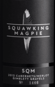 鹊趣酒庄SQM赤霞珠-梅洛红葡萄酒(Squawking Magpie SQM Cabernets Merlot, Gimblett Gravels, New Zealand)