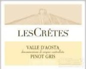 克雷特斯酒莊維根布蘭特灰皮諾白葡萄酒(Les Cretes Vigne Brulant Pinot Gris Valle d'Aosta, Aosta Valley, Italy)