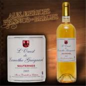 拉莫特皮約爾酒莊副牌貴腐甜白葡萄酒(L‘Ouest de Lamothe Guignard, Sauternes, France)