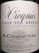莎普蒂爾酒莊維歐尼白葡萄酒(M. Chapoutier Viognier, Coteau de l’Ardeche, France)