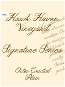 鷹港酒莊簽名系列珍藏丹魄干紅葡萄酒(Hawk Haven  Signature Series Reserve Tempranillo, New Jersey, USA)