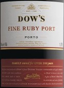 道氏優(yōu)質寶石紅波特酒(Dow's Fine Ruby Port, Douro Valley, Portugal)