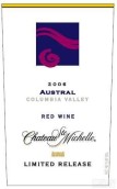 圣密夕限量版南國(guó)干紅葡萄酒(Chateau Ste. Michelle Limited Release Austral Red Wine, Columbia Valley, USA)