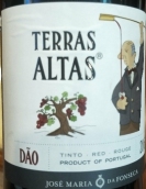 JM豐塞卡酒莊高地紅葡萄酒(Jose Maria da Fonseca Terras Altas, Dao, Portugal)