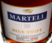 马爹利蓝雨燕VSOP干邑白兰地(Martell Blue Swift VSOP, Cognac, France)