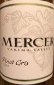 梅賽莊園灰皮諾白葡萄酒(Mercer Pinot Gris, Washington, USA)