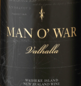 門歐沃酒莊瓦哈拉霞多麗白葡萄酒(Man O' War Valhalla Chardonnay, Waiheke Island, New Zealand)