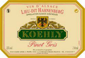 庫利海能堡灰皮諾白葡萄酒(Koehly Pinot Gris Hahnenberg, Alsace, France)