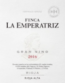 赫納茲兄弟酒莊皇后莊園紅葡萄酒(Hermanos Hernaiz Finca la Emperatriz Gran Vino Tinto, Rioja DOCa, Spain)