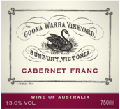 古娜沃拉品麗珠干紅葡萄酒(Goona Warra Vineyard Cabernet Franc, Sunbury, Australia)