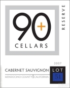 90布拉斯51號(hào)珍藏赤霞珠干紅葡萄酒(90+ Ninety Plus Cellars Lot 51 Reserve Cabernet Sauvignon, Mendocino County, USA)