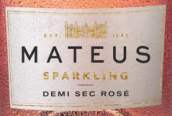 蜜桃紅酒莊半干型桃紅起泡酒(Mateus Sparkling Demi-Sec Rose, Portugal)