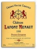 拉丰特城堡干红葡萄酒(Chateau Lafont-Menaut, Pessac-Leognan, France)