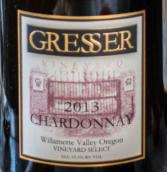 格雷賽爾霞多麗干白葡萄酒(Gresser Vineyard Chardonnay, Willamette Valley, USA)