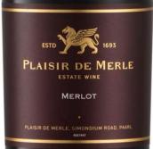 普萊斯酒莊梅洛干紅葡萄酒(Plaisir de Merle Merlot, Paarl, South Africa)