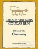 卡爾森美洲獅霞多麗干白葡萄酒(Carlson Vineyards Cougar Run Chardonnay, Grand Valley, USA)